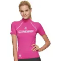 Cressi Spa 2024 Rashguard Med Korte ærmer Til Kvinder