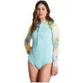 Billabong Salty Dayz 2 Mm Dame Rash Guard Med Lange ærmer