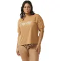 Rip Curl Sea Of Dreams Relaxed Upf Rashguard Med Korte ærmer Til Kvinder