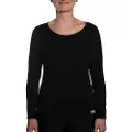 IQ-UV Uv Wave O Neck Dame Rash Guard Med Lange ærmer