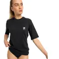 Roxy Happy Waves Surf Rashguard Med Korte ærmer Til Kvinder