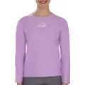 IQ-UV Uv Aqua Dame Rash Guard Med Lange ærmer