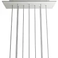 Creative Cables Krovbore10f102 Xxl Rose-one Rectangular Matte White Rose Kit