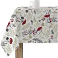 Muare Merry Christmas Pletbestandig Dug 200x139x12 Cm