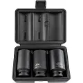 JBM 1/2 Tommer Xzn-impact Sockets Sæt 3 Stykker