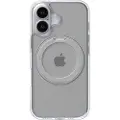 Torras Ostand Pro-etui til iPhone 16 (gennemsigtig)