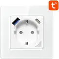 Avatto Smart Wifi Wall Socket N-wot10-usb-w Tuya Usb Usb-c Smart Stik