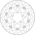 Brembo Bremseskiver Flydende Med Tgk