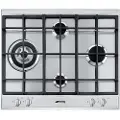 Smeg Slr64sgh Gaskomfur 60 Cm 4 Blus