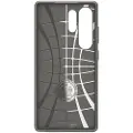 Spigen Liquid Air-etui med stødabsorberende Air Cushion-teknologi til Samsung Galaxy S25 Ultra - Grå