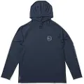 Salty Crew Apex Perforated Hood Langærmet Rashguard