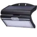 EDM Solcelledrevet Væglampe 6500k 6w 430 Lumens
