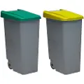Denox Pack Closed Genbrugsbeholder 85l 2 Enheder