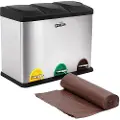 Wellhome 45l Genbrugsbeholder 3 Enheder