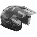 Hebo Htr-p01 V6 Camo åben Hjelm