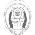 AGV X101 Kindpuder