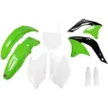 Ufo Kawasaki Kxf 250 2006-2006 Kakit204f-999 Fork Protectors & Plastikkit
