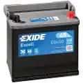 Exide Excell 12v 45ah 330a Eb450 Batterilader