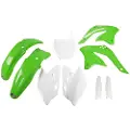 Ufo Kawasaki Kxf 450 2008-2008 Kakit211f-999 Fork Protectors & Plastikkit