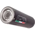 Gpr Exhaust Systems M3 Poppy Kawasaki Z 400 18-22 Ref:e4.k.173.m3.pp Stainless Steel Slip On Homologeret Lyddæmper