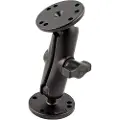 Ram Mounts Universal Double Ball Mount With Two Round Plates B Size Medium Enkelt Svingarm