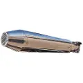 Gpr Exhaust Systems Ultracone Inox Cafè Racer Silencer Without Link Pipe Transalp Xl 86-99 600 V Homologeret Lyddæmper