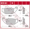 TRW Honda Crf 250 2013 Mcb867 Bremseklodser