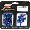 Zeta Kawasaki Kx 450 F 16-18/kx 450 F 19-20/kx 250 21/kx 450 21 Ze88-5256 Fairing Skrue Kit