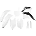 Ufo Kawasaki Kxf 250 2008-2008 Kakit210f-047 Fork Protectors & Plastikkit