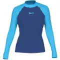 IQ-UV Uv 300 Slim Fit Dame Rash Guard Med Lange ærmer