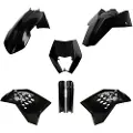 Polisport Off Road Full Ktm Exc/exc-f/xc-w/xc-fw (08-11) Negro 91458 Plastikkit