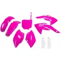 Ufo Honda Crf 150r 2007-2024 Hokit111f-p Fork Protectors & Plastikkit