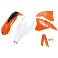 Ufo Ktm Exc/exc-f 2009-2011 Ktkit512f-999 Fork Protectors & Plastikkit