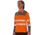 IQ-UV Uv Hivi Zip Up 2c Kl.2 Langærmet Rashguard