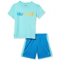Hurley One&only Gradient&mesh Toddler Set T-shirt Med Korte ærmer