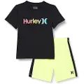 Hurley One&only Gradient&mesh Toddler Set T-shirt Med Korte ærmer