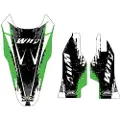 Why Stickers Kawasaki Kx450f 2009-2010 Rear Fender Grafisk Sæt