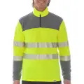 IQ-UV Uv Hivi Zip Up 2c Kl.2 Langærmet Rashguard