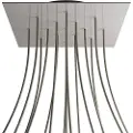 Creative Cables Stål Krovnq4015f109 Xxl Rose-one Sæt Med Firkantede Satinroser