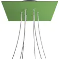 Creative Cables Krovnq406f116 Xxl Rose-one Square Green Meadow Rose-sæt