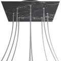 Creative Cables Krovnq409ef104 Xxl Rose-one Square Marquina Marmor Rosesæt