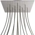 Creative Cables Stål Kroq4015f109 Xxl Rose-one Sæt Med Firkantede Satinroser