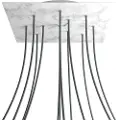 Creative Cables Kroq4012f105 Xxl Rose-one Square Carrara Marmor Rose Sæt