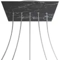 Creative Cables Kroq405lf104 Xxl Rose-one Square Marquina Marmor Rose Sæt