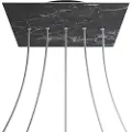 Creative Cables Krovnq405lf104 Xxl Rose-one Kvadratisk Marquina Marmor Rose Sæt