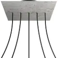 Creative Cables Krovnq405lf106 Xxl Rose-one Kvadratisk Rosesæt I Cement