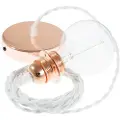 Creative Cables Tc01 50 Cm Hængende Lampe Pendel Til Lampeskærm