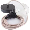 Creative Cables Rd71 Zigzag 50 Cm Hængende Lampe Pendel Til Lampeskærm