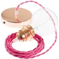 Creative Cables Tm08 2 M Hængende Lampe Pendel Til Lampeskærm
