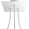 Creative Cables Kroq203tf102 Rose-one Square Mat Hvid Rose-sæt